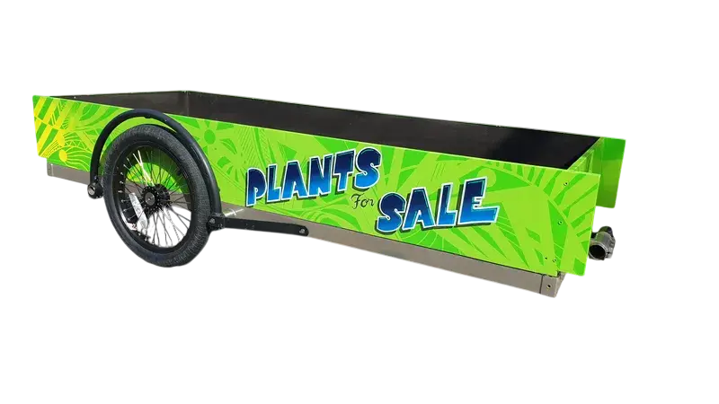 Andy's Plant Trailer painted with rattle cans